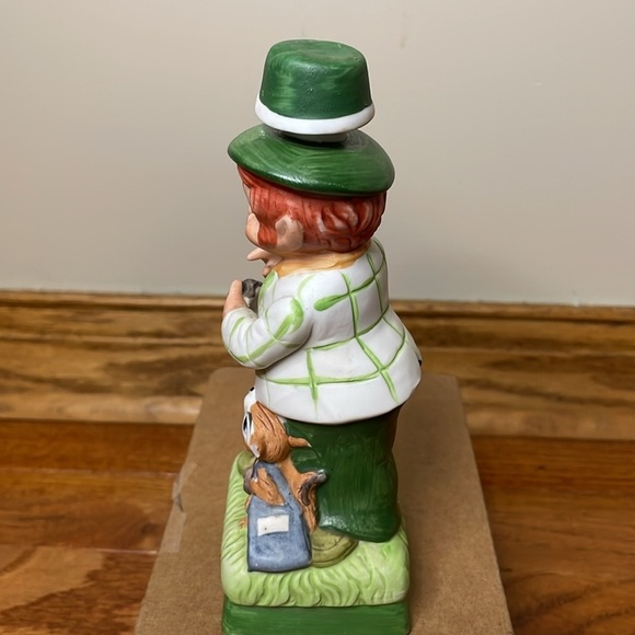 Rare-1980 "Mr Tourist Leprechaun" Mr. Lucky Series, Hoffman Distilling Decanter - Picture 5 of 11